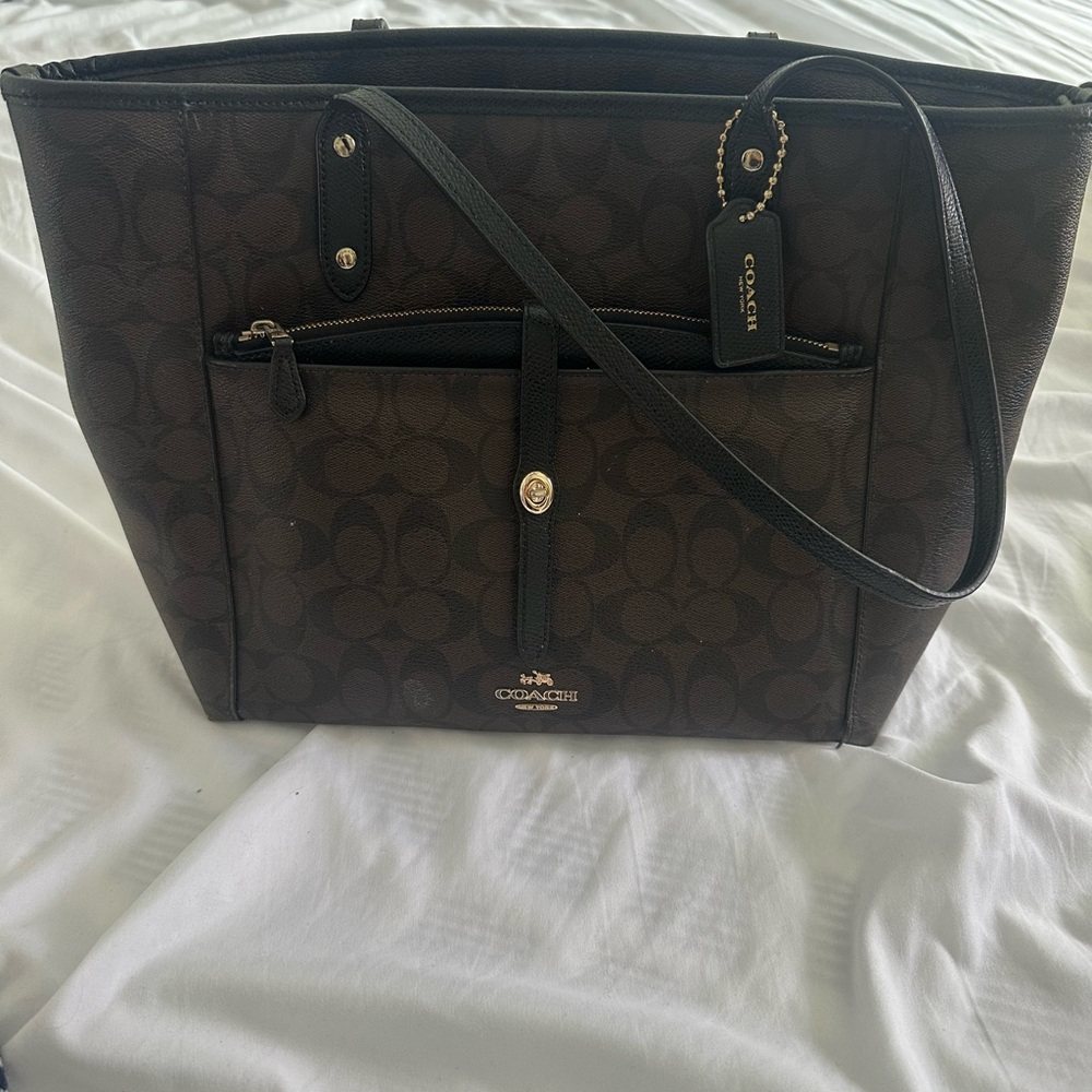 Coach Brown Tote Bag